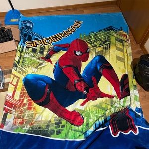 Spider man blanket
